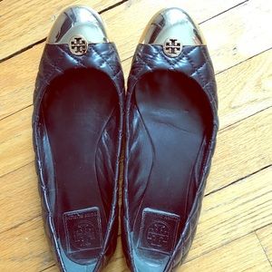 Tory Burch Metallic Kaitlin ballet flats